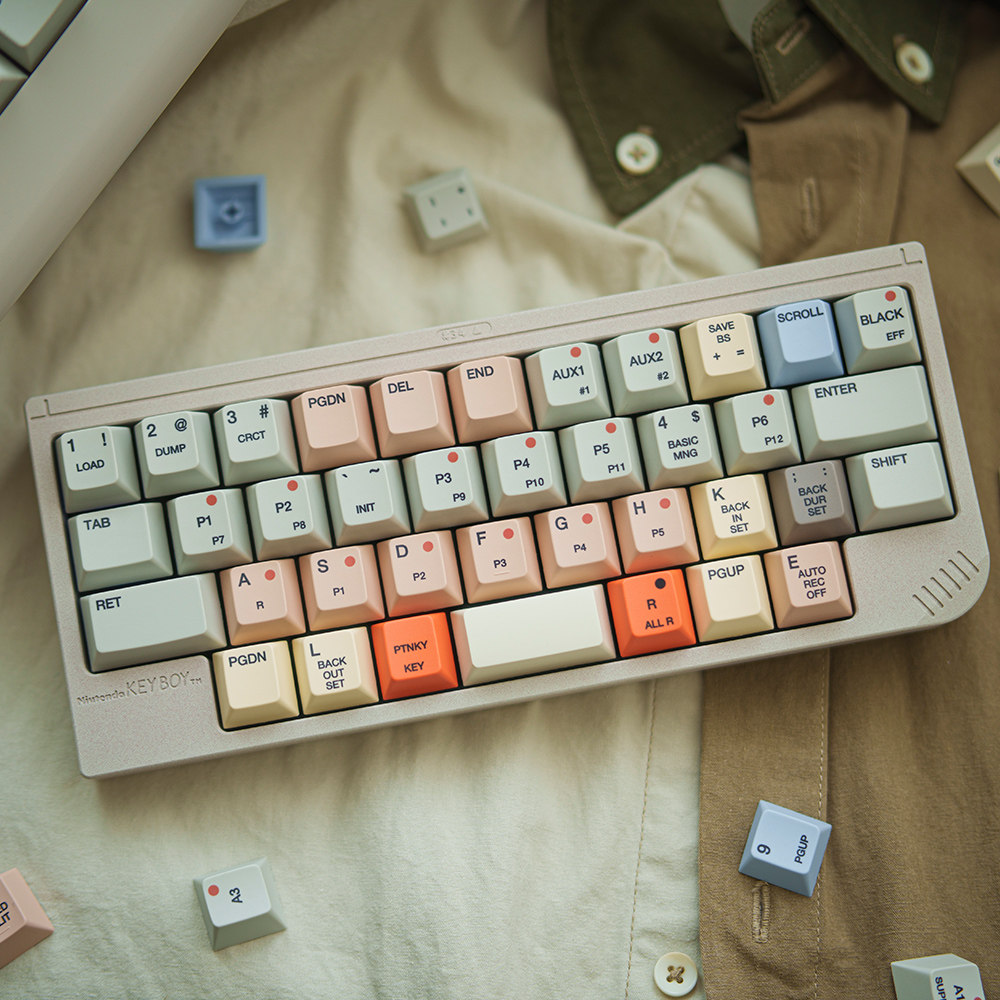 Retro Gaming Laptop - FBB Keycaps S9000 Retro Tarzı Kiraz
