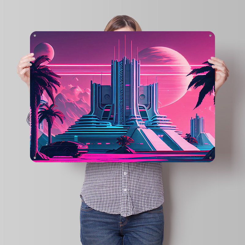 Retro Gaming Vibe - Vaporwave Retro Vibes 9 Kişiselleştirilmiş 3D