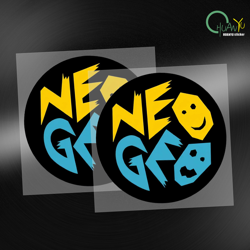Retro Gaming Laptop - Retro Arcade Oyun Logosu vinil yapışkan