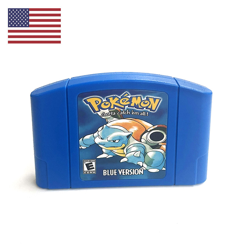 Retro Gaming Unit - ABD NTSC Versiyonu İngilizce Pokemon Blue