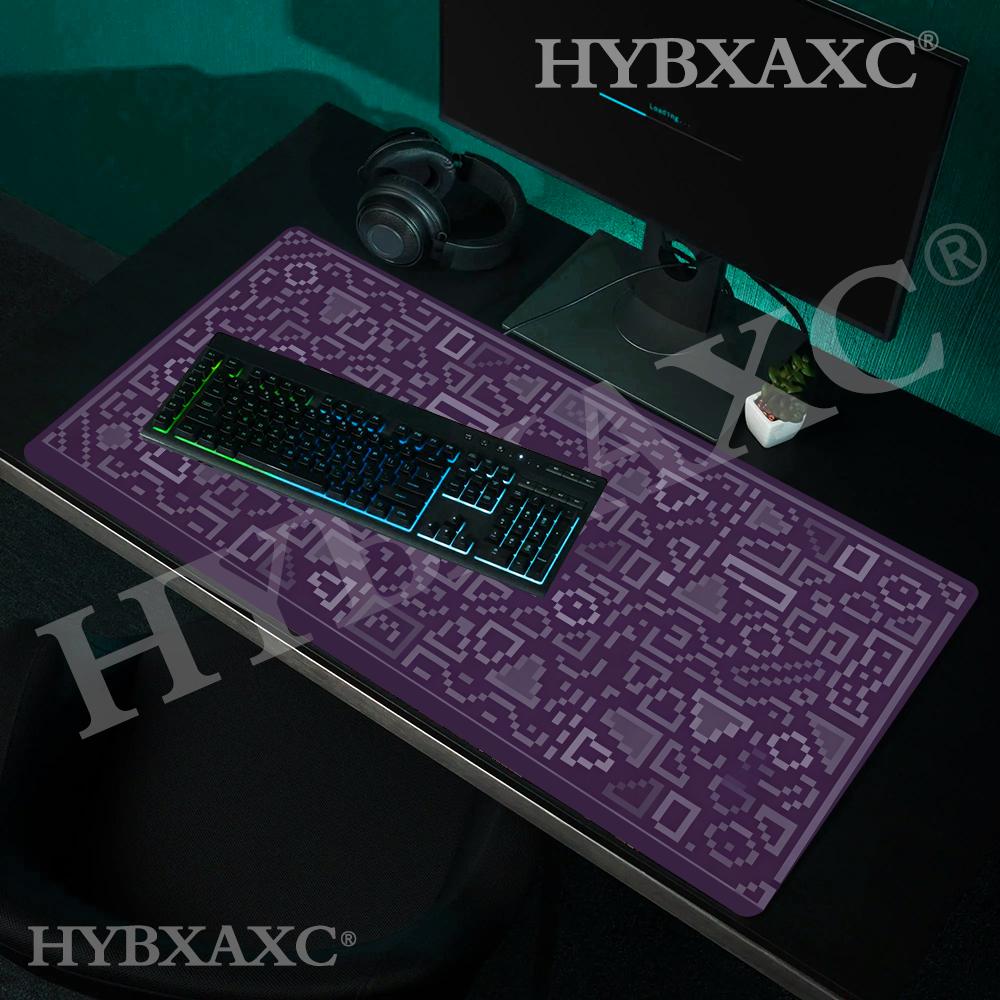 Retro Gaming Laptop - HYBXAXC Mor Piksel Geometrik Mouse Pad