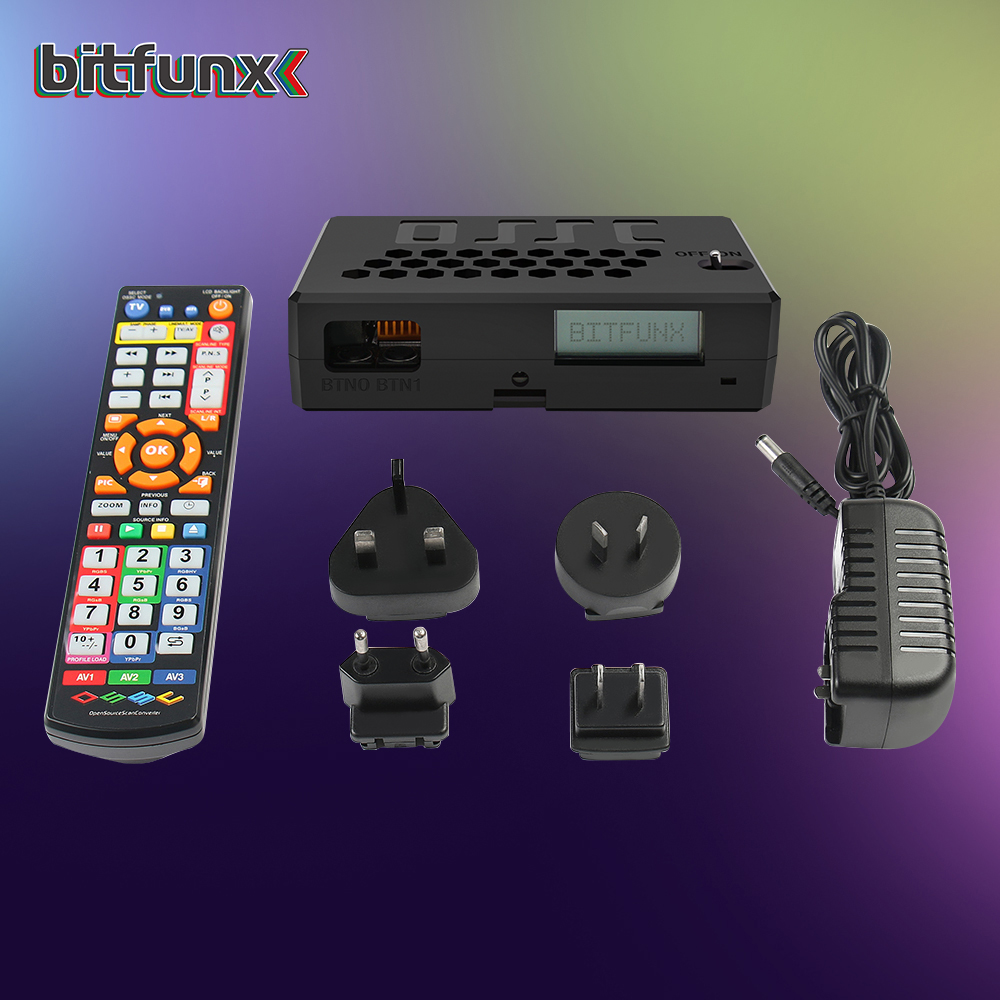 Retro Gaming Hard Drive - Bitfunx OSSC HW V1.8 Açık Kaynaklı