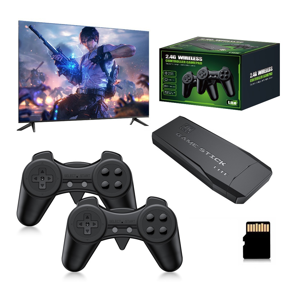 Retro Gaming Stick - Taşınabilir 4K Retro Oyun Konsolu 2