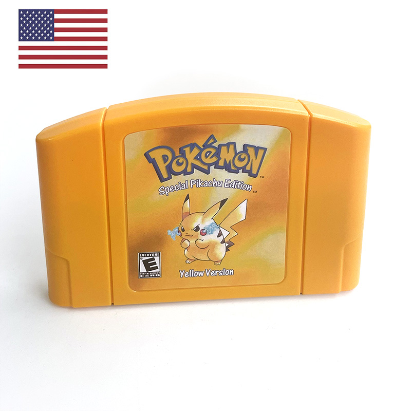 Retro Gaming Unit - ABD NTSC Versiyonu İngilizce Pokemon Yellow
