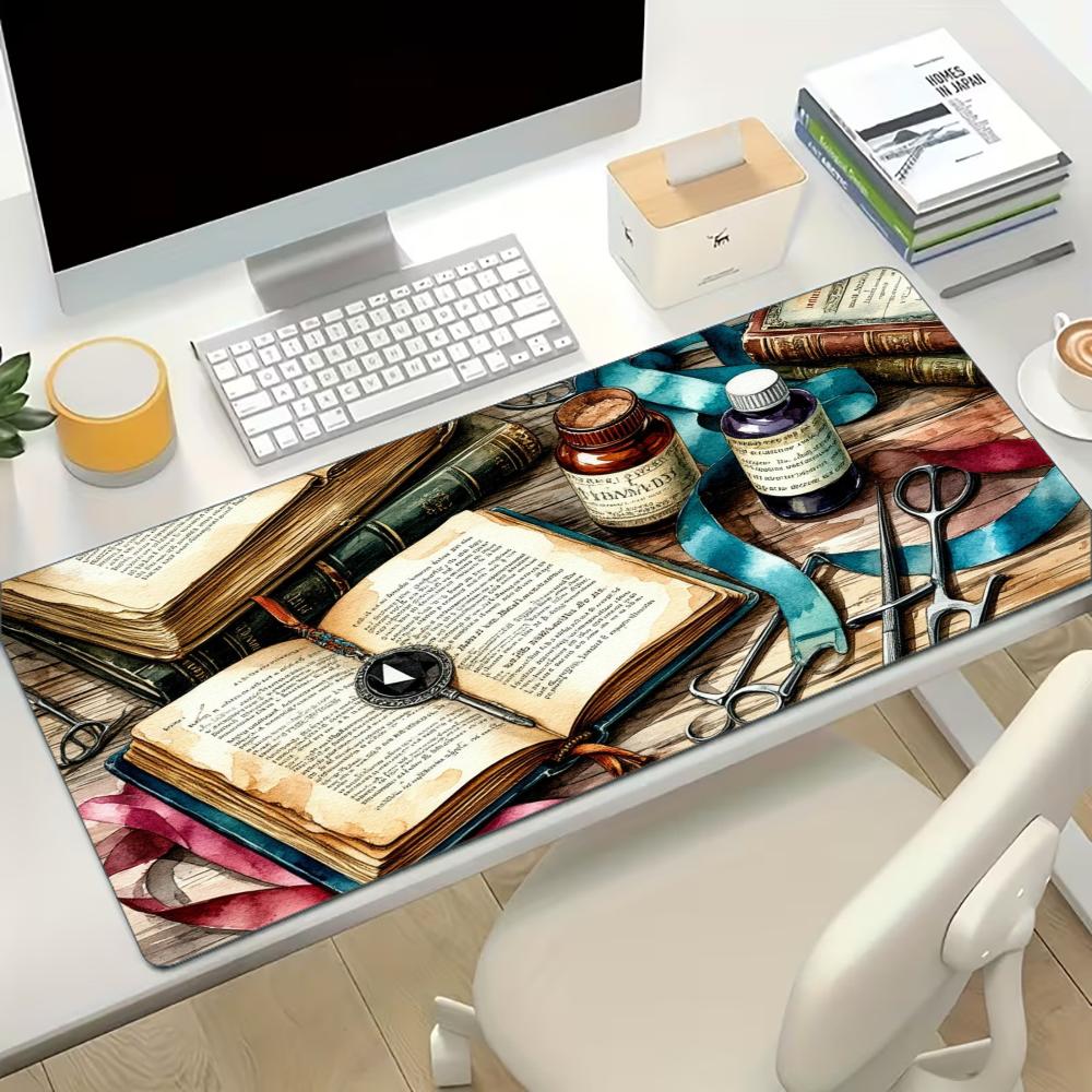 Retro Gaming Laptop - Retro Sihirli Kitap Büyük Boy Genişletilmiş
