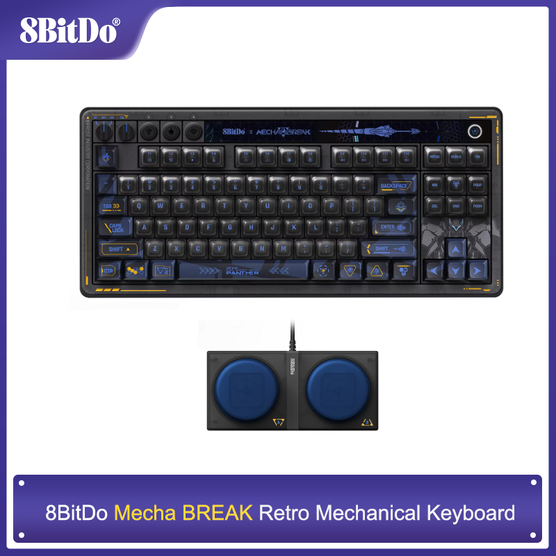 Retro Pc Gaming - 8BitDo Retro 87 Mekanik Klavye -