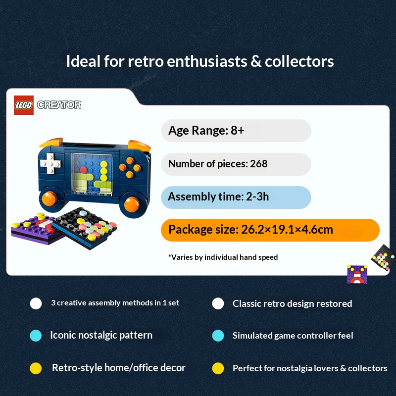 LEGO Creator 3in1 Yapı Taşları - Retro Gaming Unit incelemesi ve fiyatı