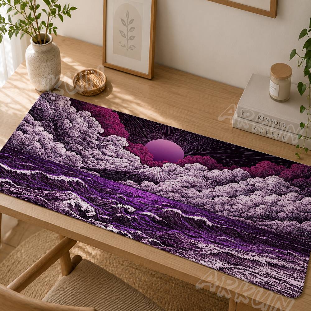Mor Ukiyo-e Fuji Dağı Okyanus  - Retro Pc Gaming incelemesi ve fiyatı