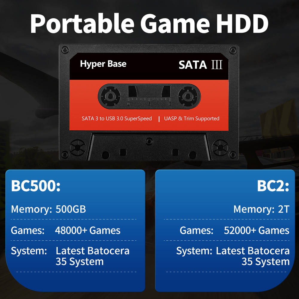 JMachen 500G/2TB Oyun Diski Ba - Retro Gaming Hard Drive incelemesi ve fiyatı
