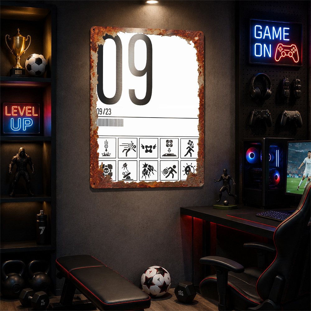 Portal 2 Başarı Rehberi Poster - Retro Gaming Guide incelemesi ve fiyatı