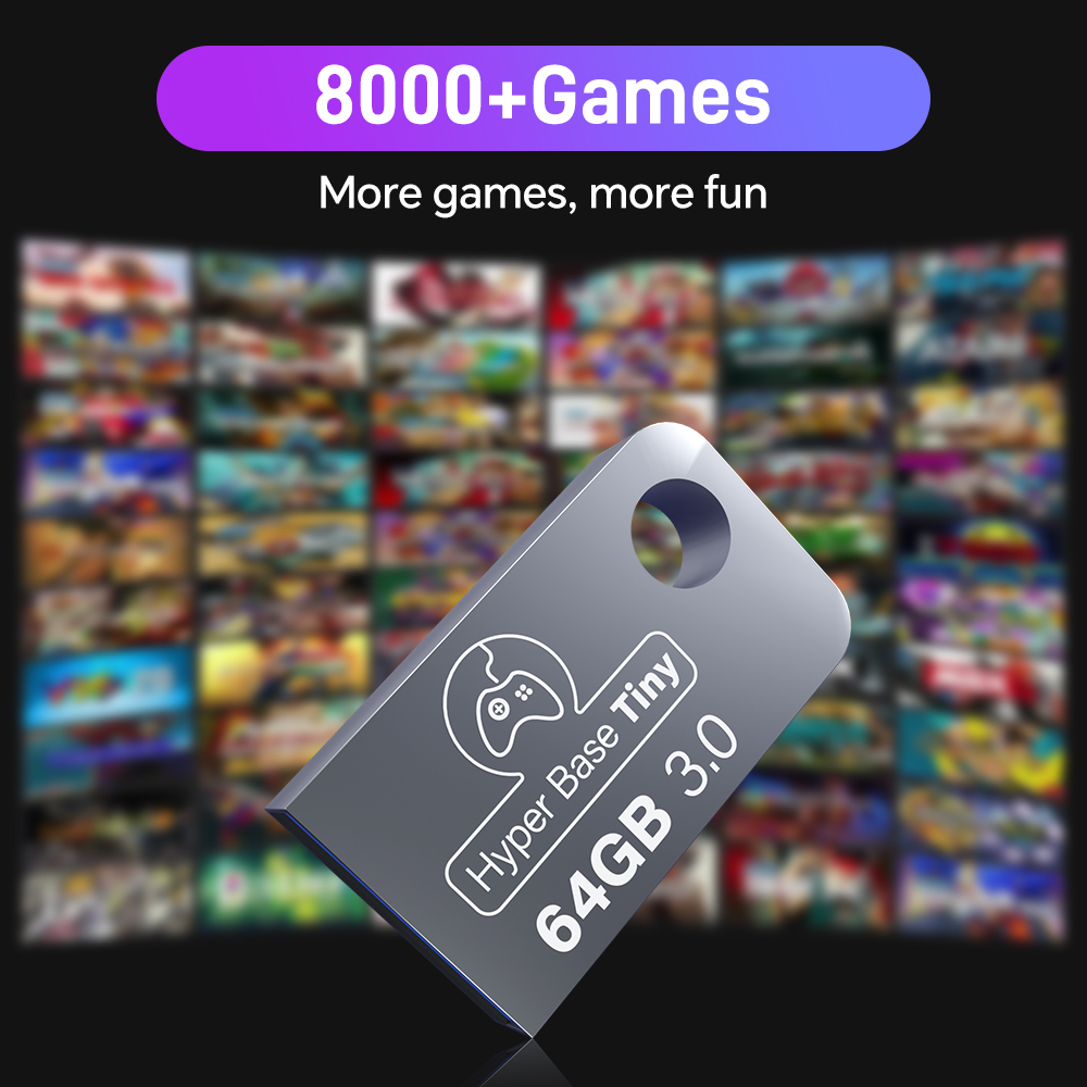 Taşınabilir Minik 64G Oyun USB - Retro Gaming Hard Drive incelemesi ve fiyatı