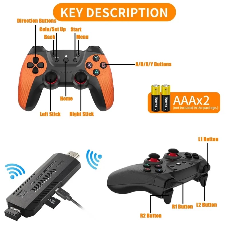 X2 Ultra Pro Retro Oyun Konsol - Retro Gaming Stick incelemesi ve fiyatı