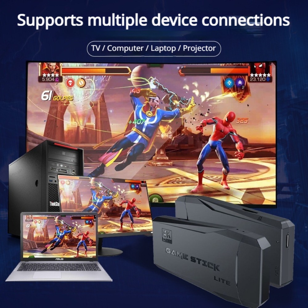 Taşınabilir 4K Retro Oyun Kons - Retro Gaming Stick incelemesi ve fiyatı