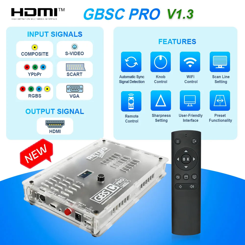 RetroScaler GBS Control Pro GB - Retro Gaming Hard Drive incelemesi ve fiyatı