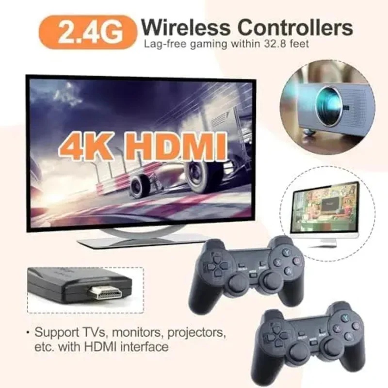 4K Kablosuz Retro Oyun Konsolu - Retro Gaming Stick incelemesi ve fiyatı