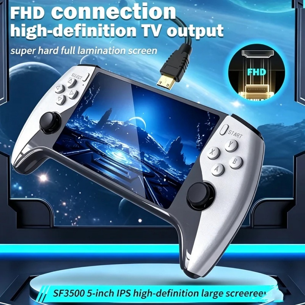 SF3500 5 inç El Oyun Konsolu,  - Retro Gaming Unit incelemesi ve fiyatı
